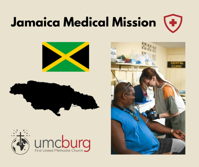 Jamaica graphic design - UMCburg - amelia herbert marketing